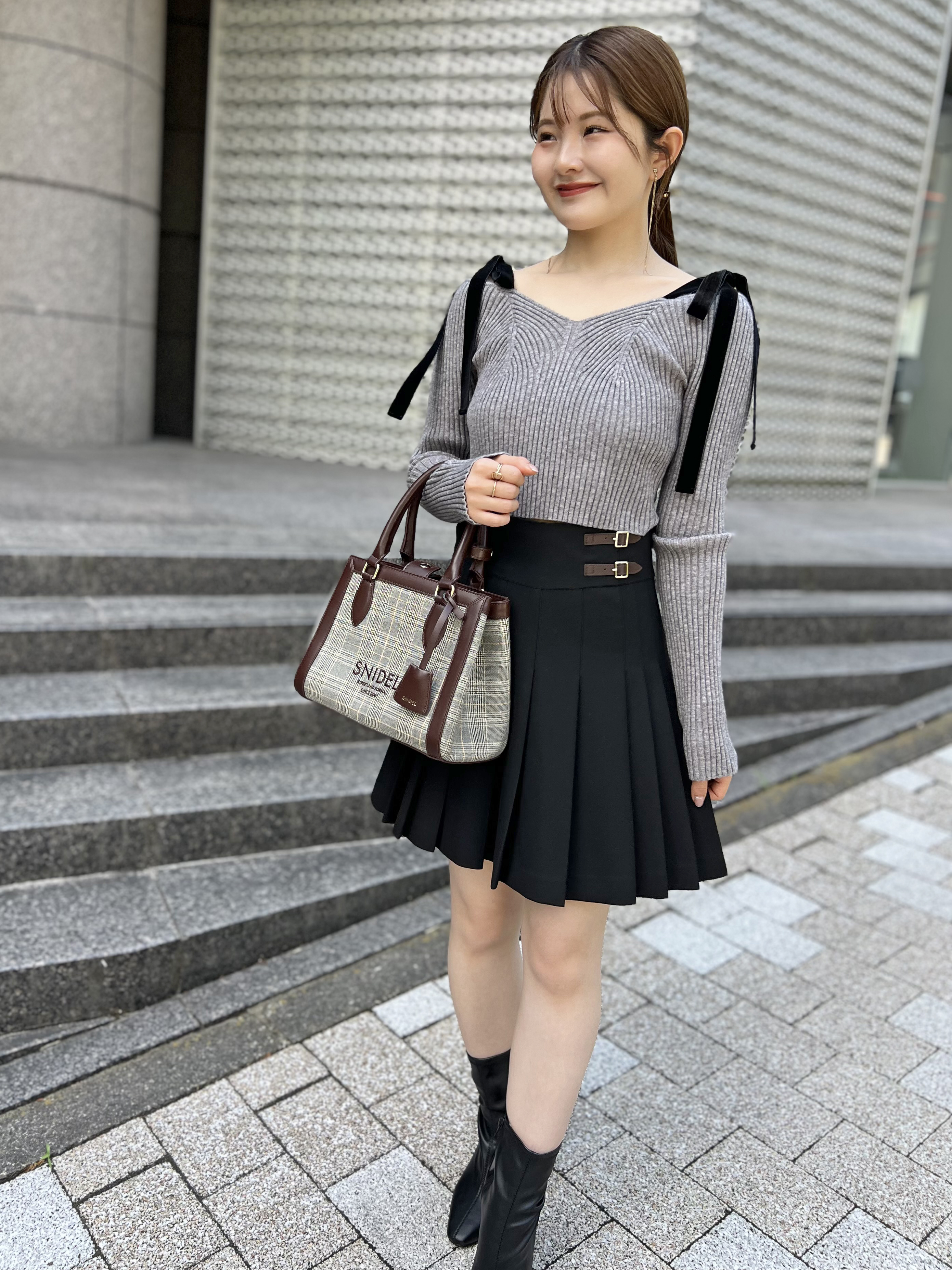 プリーツスカショーパン(ショートパンツ)｜パンツ｜SNIDEL(スナイデル