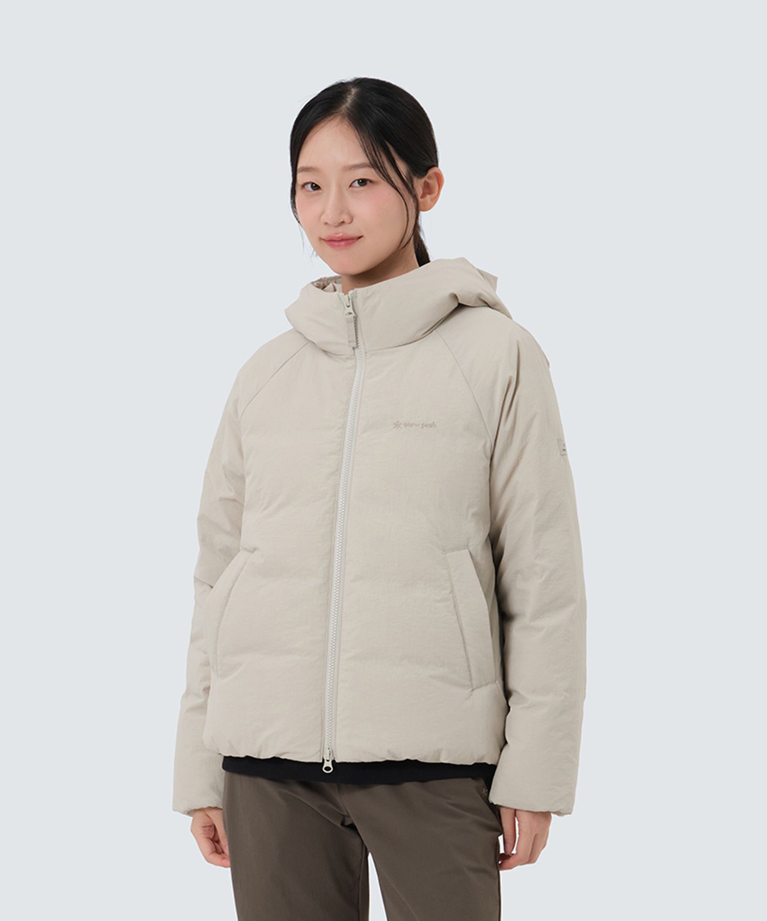 Land Women's Hood Lightweight Down Jacket| スノーピーク(Snow Peak)
