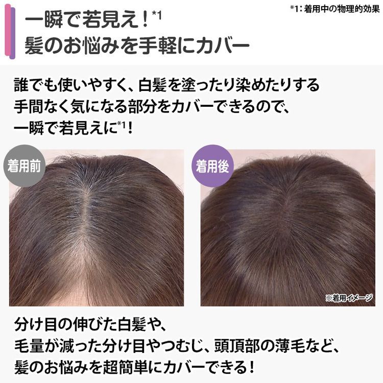 ピンのいらない簡単ウィッグ | 日テレポシュレ本店 日本テレビの通販