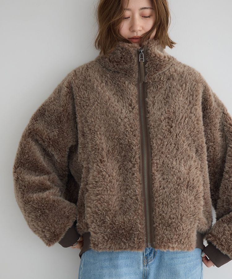 フェイクファーブルゾン/YECCA VECCA（イェッカ ヴェッカ）のその他