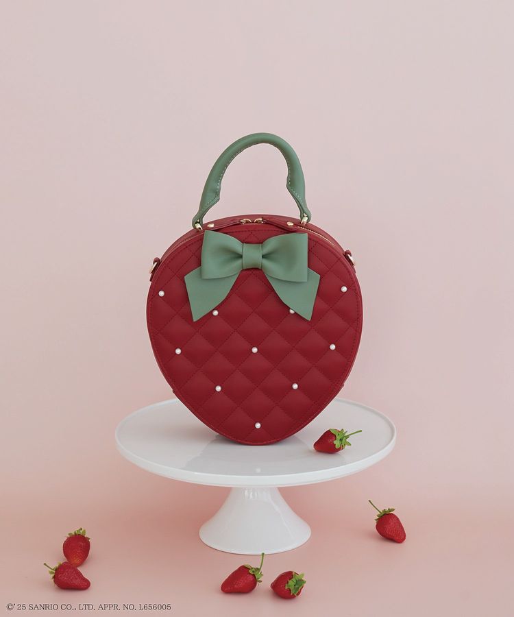 いちご新聞 いちごショルダーバッグ/Maison de FLEUR（メゾン ド