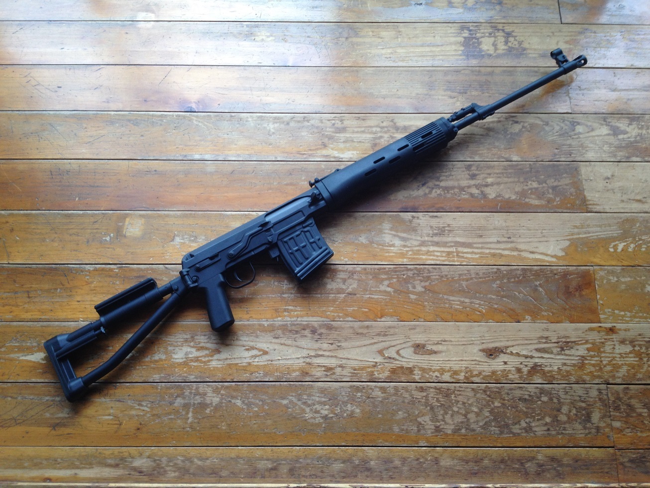 狂喜のジャンク品 A&K SVD-S ドラグノフ(電動) 1狂目 - みどりわし