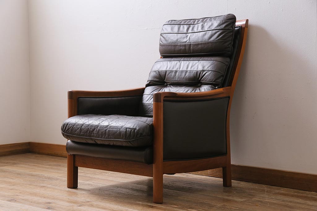 ①希少 マルニ木工 maruni ビンテージソファ 1Pソファ クラシック SG