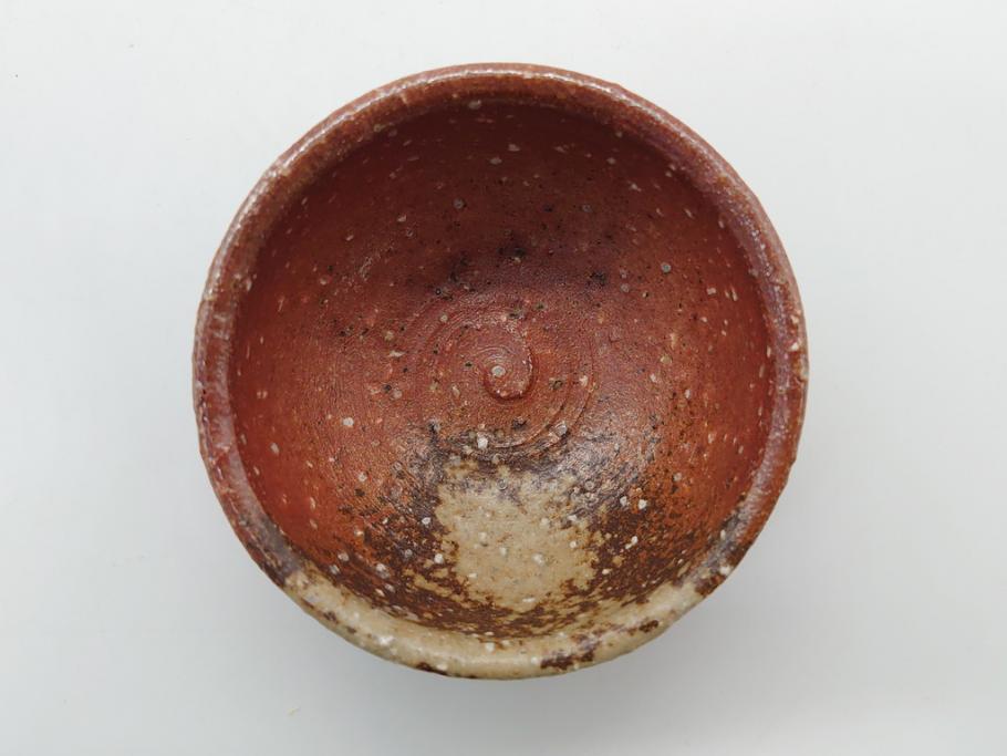 希少高橋楽斎信楽焼陶器鉢ボウル伝統工芸骨董アンティーク食器25cm