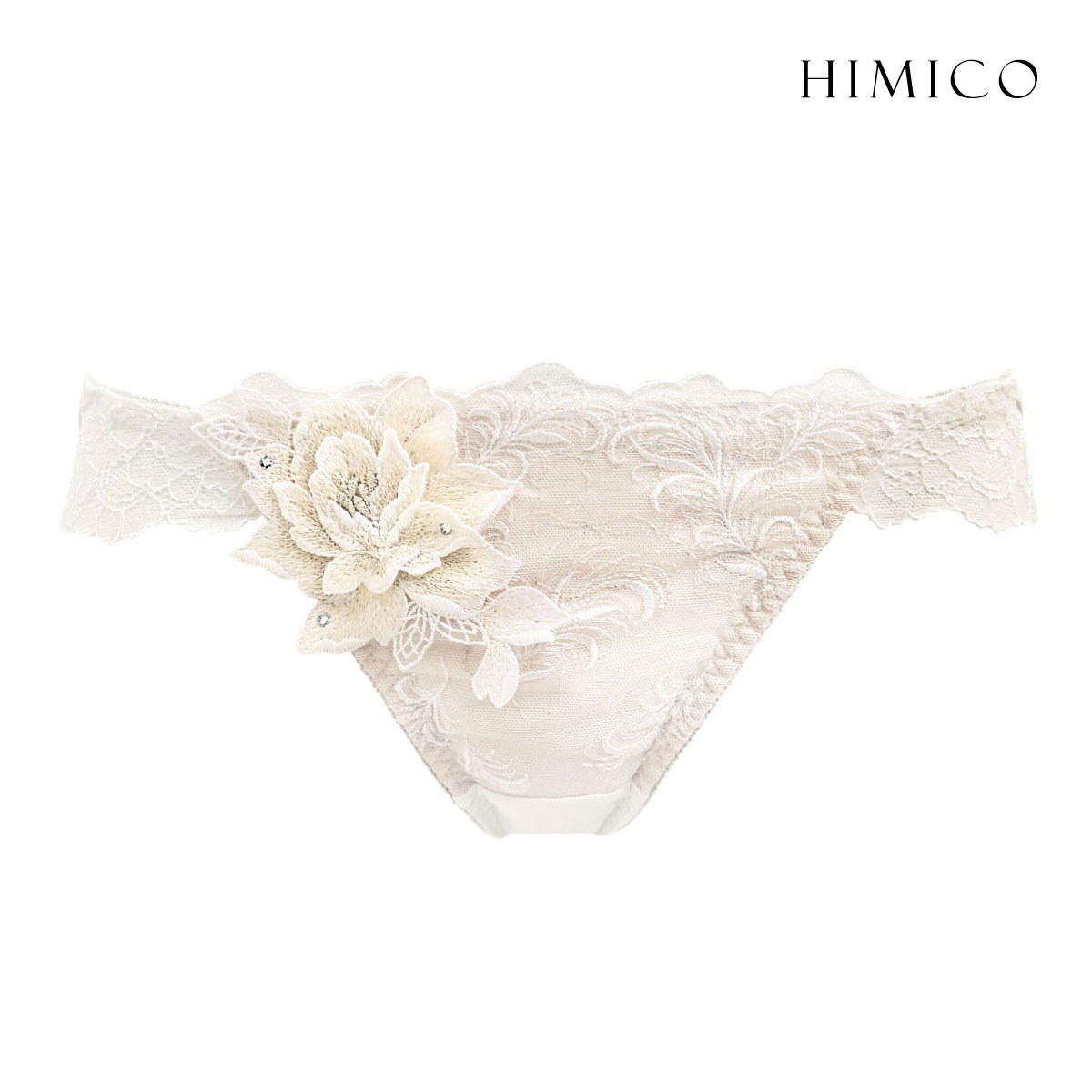 HIMICO 美しい羽根を纏う Rosa degli Angeli ショーツ スタンダード ML