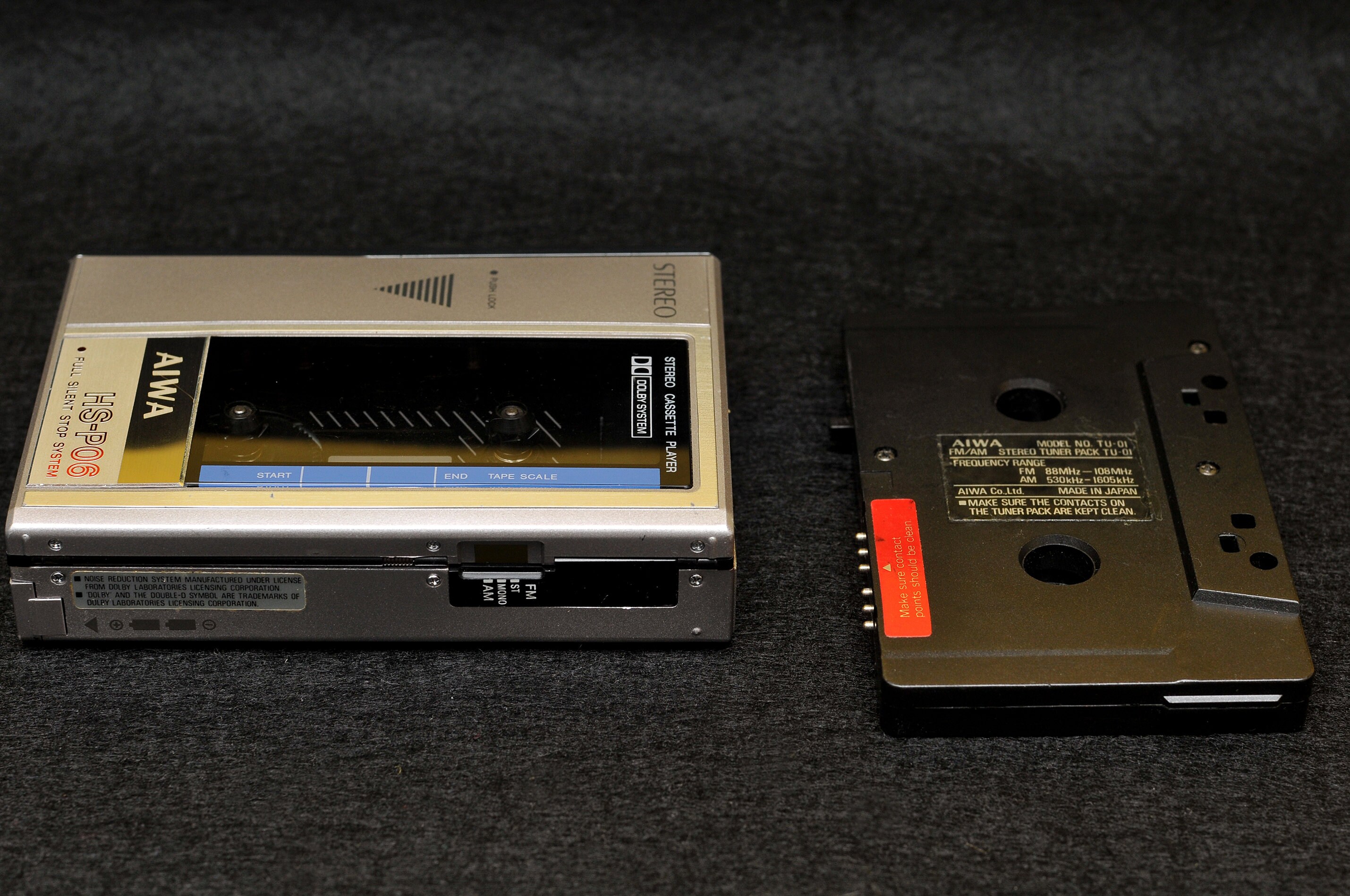 通電/ラジオ再生OK】AIWA CasetteBoy HS-P6 通電/ラジオ再生OK】AIWA