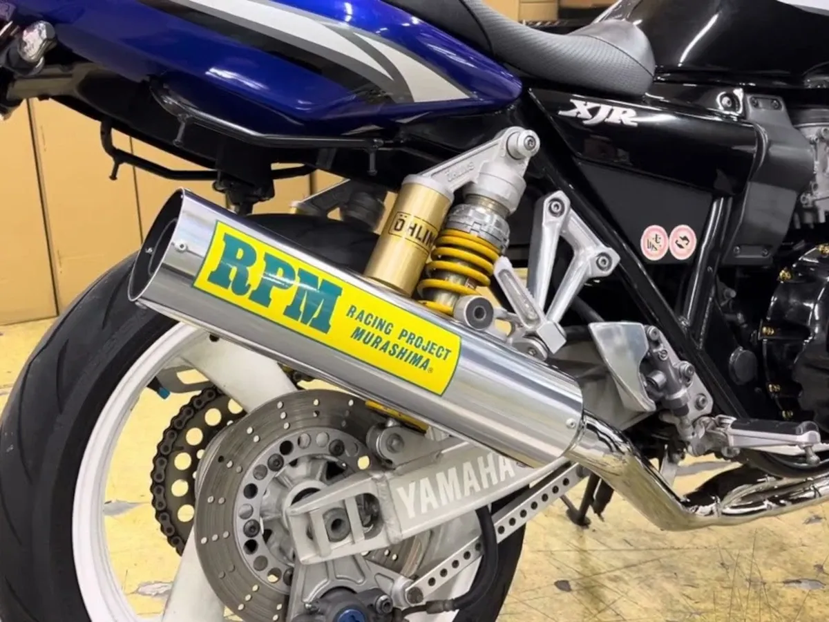 RPM-4in2in1】XJR400RフルエキゾーストマフラーがJMCA認定品となり