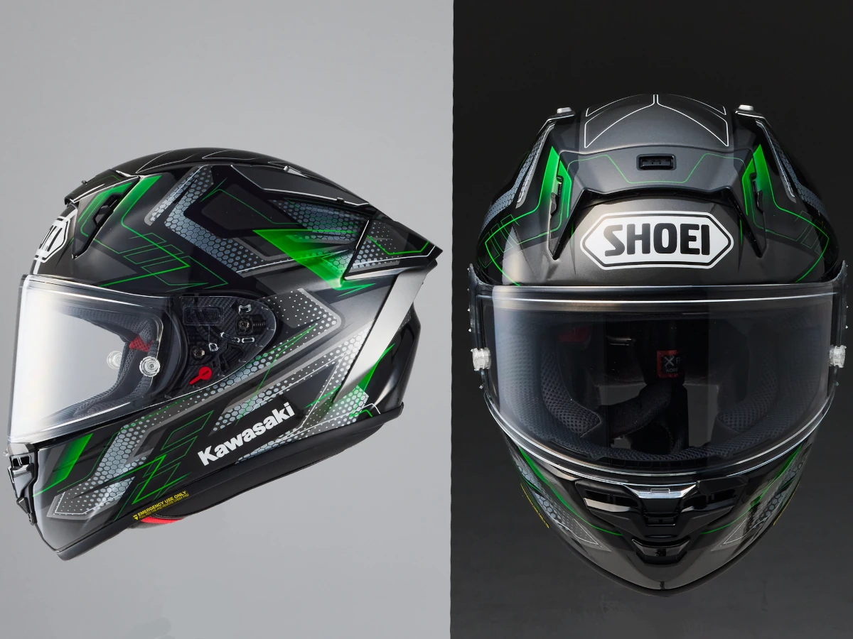 SHOEI×カワサキ】コラボヘルメット「カワサキ X-Fifteen エスカレート