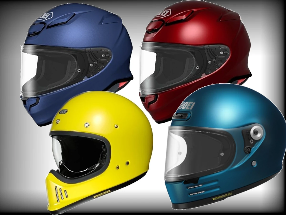 廃番情報】SHOEI「EX-ZERO」「Glamster」「Z-8」の一部カラーが対象