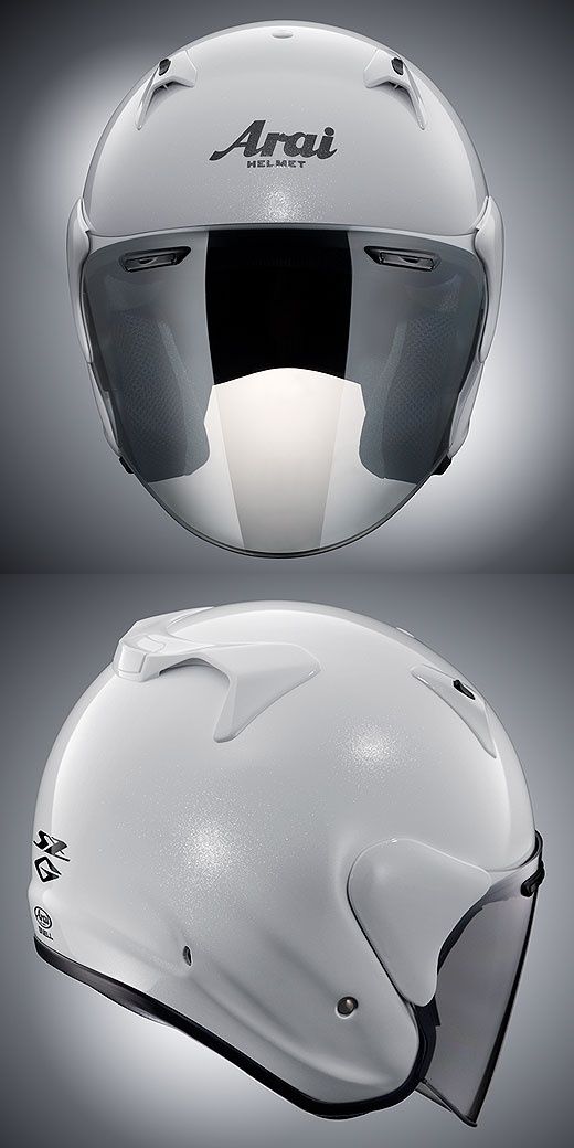 Arai SZ-F ホワイト ジェットヘルメット ARAI SZ-F Diamond White