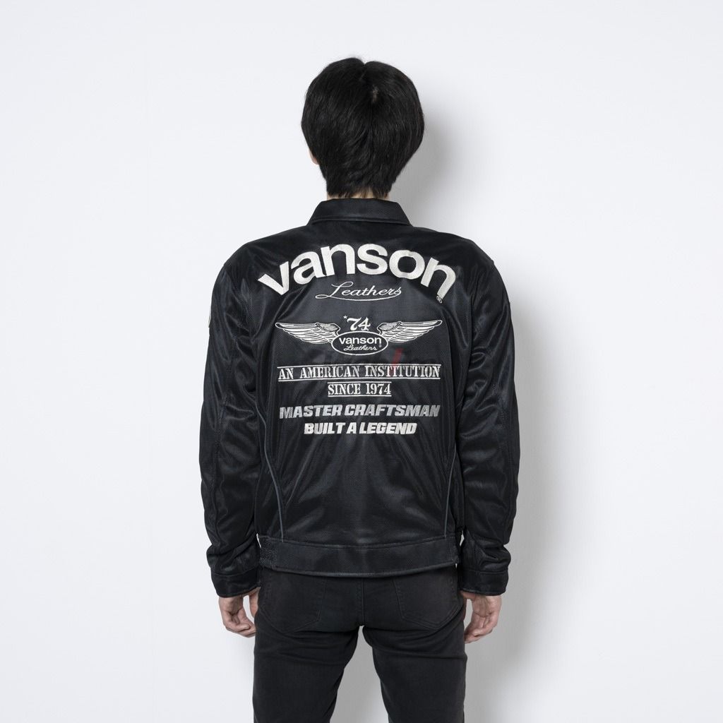 Webike | VANSON バンソン メッシュスウィングトップジャケット