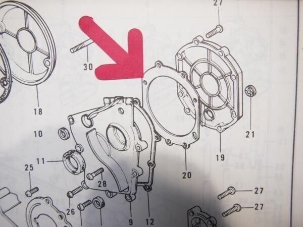 ウェビックガレージセール | 750RS/ZII クラッチ ガスケット 750-RS/Z2