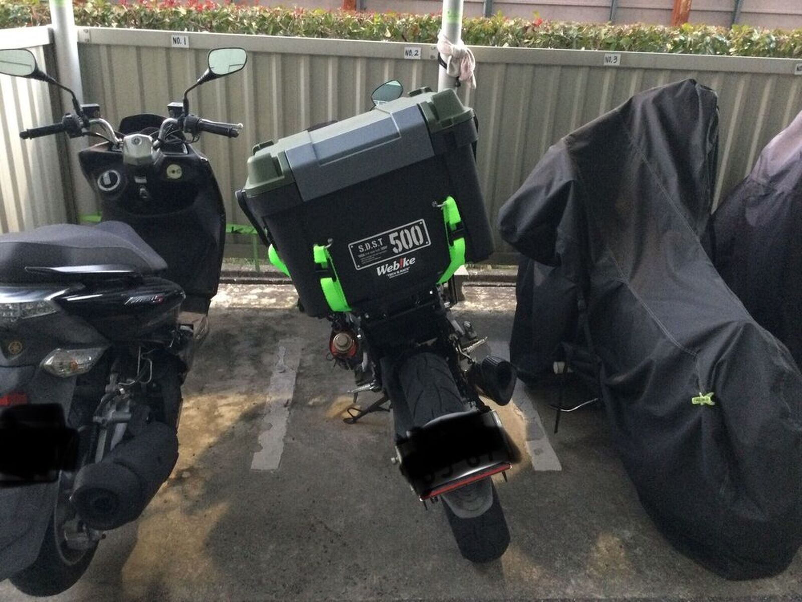 KAWASAKI Z250「ホムセン箱積載！」 | ウェビックコミュニティ