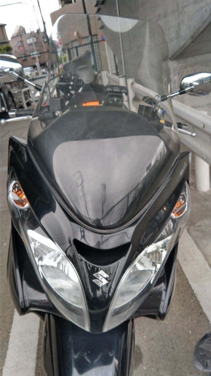 SUZUKI スカイウェイブ250 タイプM「フロントスクリーン交換
