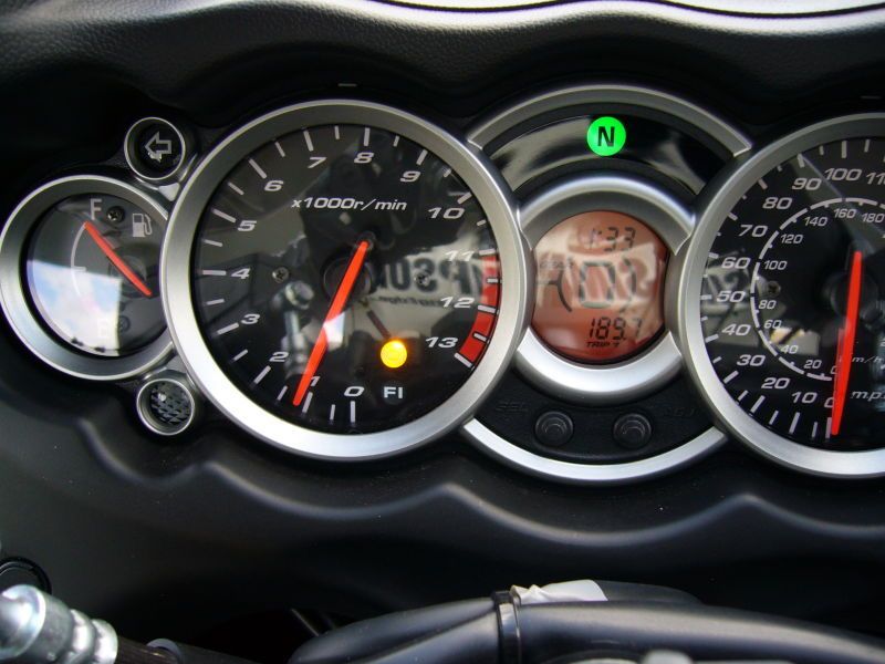 SUZUKI GSX1300R ハヤブサ(隼)「あぅ~~(^^ゞまた出現した