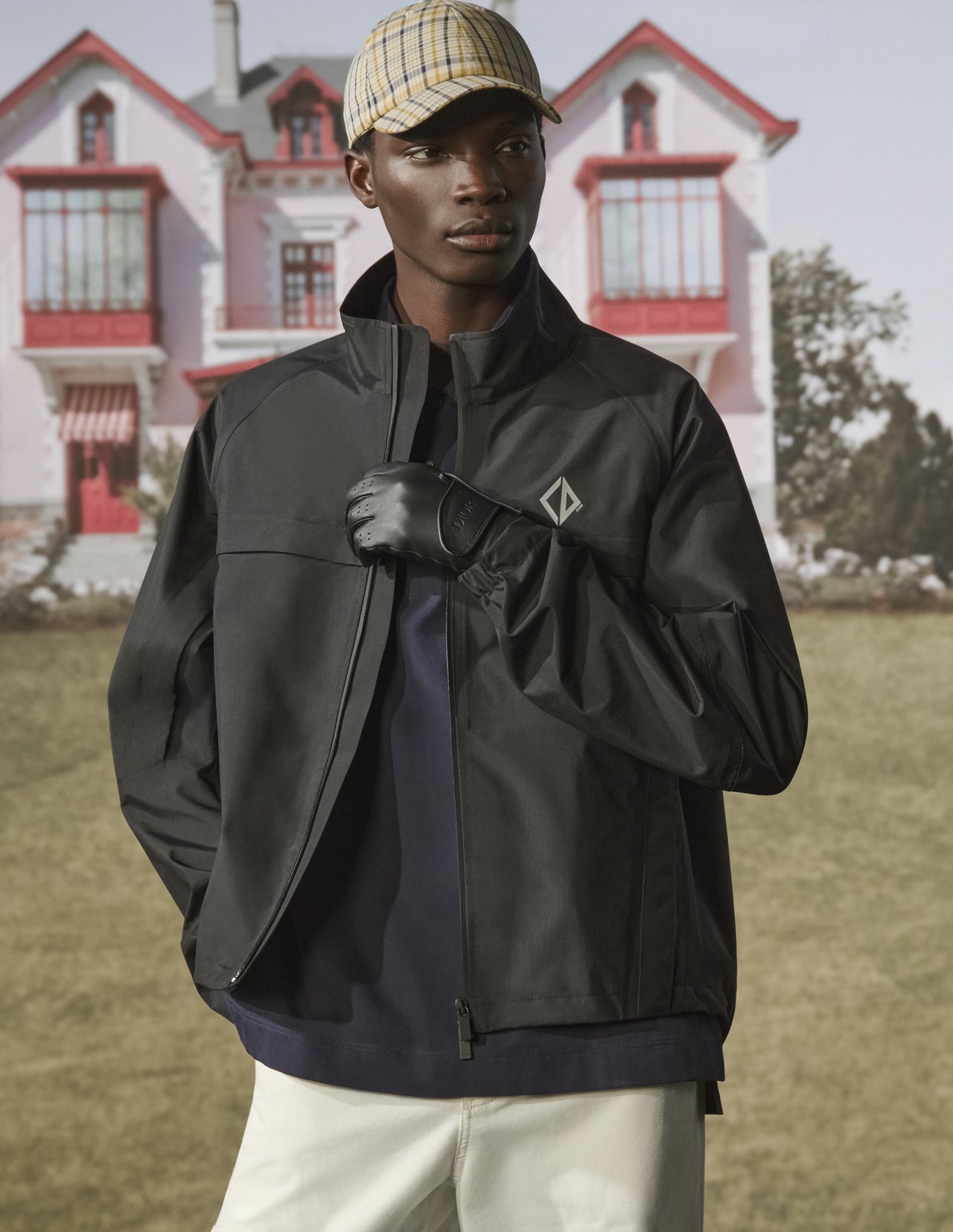 クリスチャンディオール Dior ゴルフウェア フード付 セットアップ 差