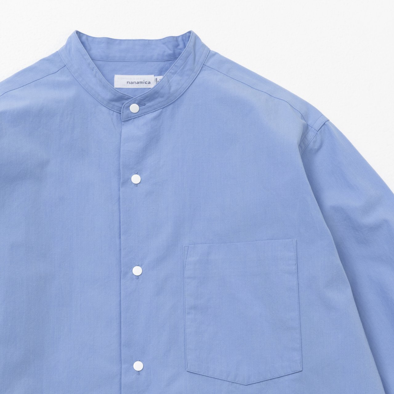 買ってよかった】ナナミカのバンドカラーシャツ【エディター私物】 | UOMO