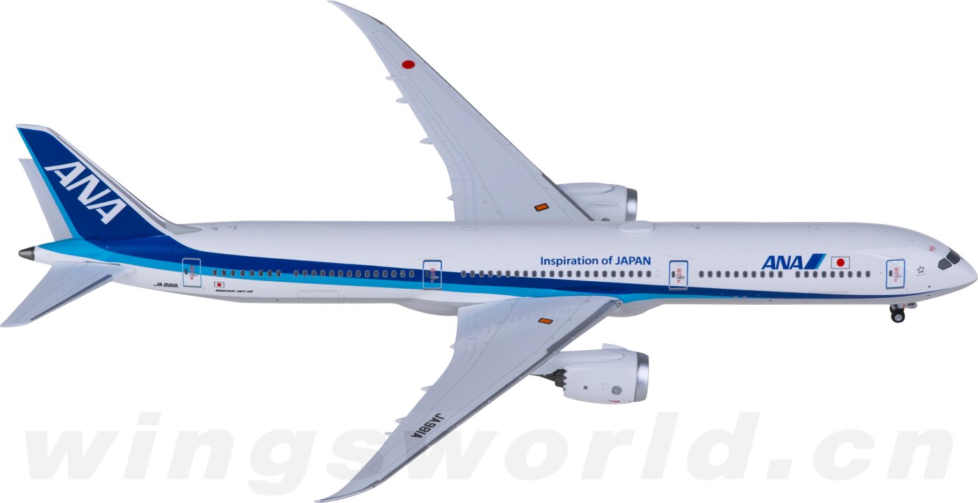 NG56029 ANA Boeing 787-10 Dreamliner JA981A NGmodels 1:400 -飞机