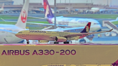 NGmodels 1:400 Airbus A330-200 Hawaiian Airlines 夏威夷航空NG61021
