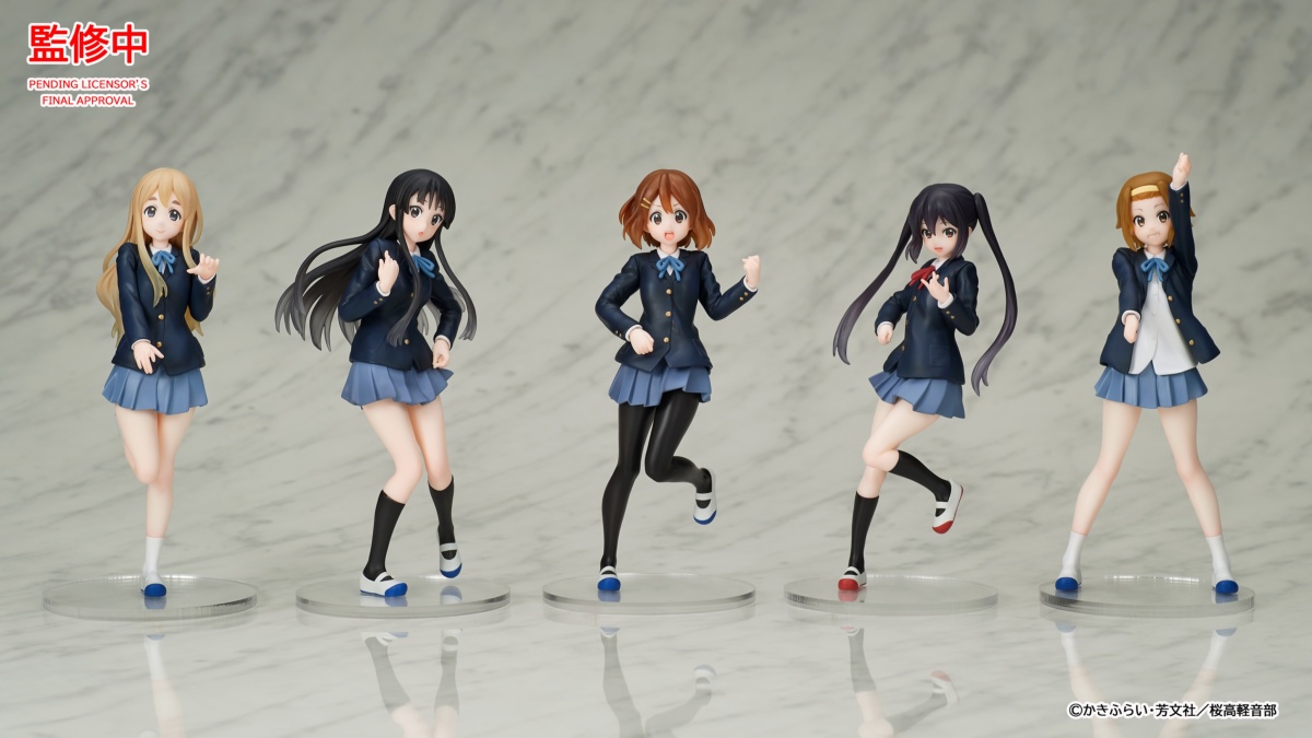 GOOD SMILE COMPANY CHILLfigg『けいおん！』商品化決定！商品画像を
