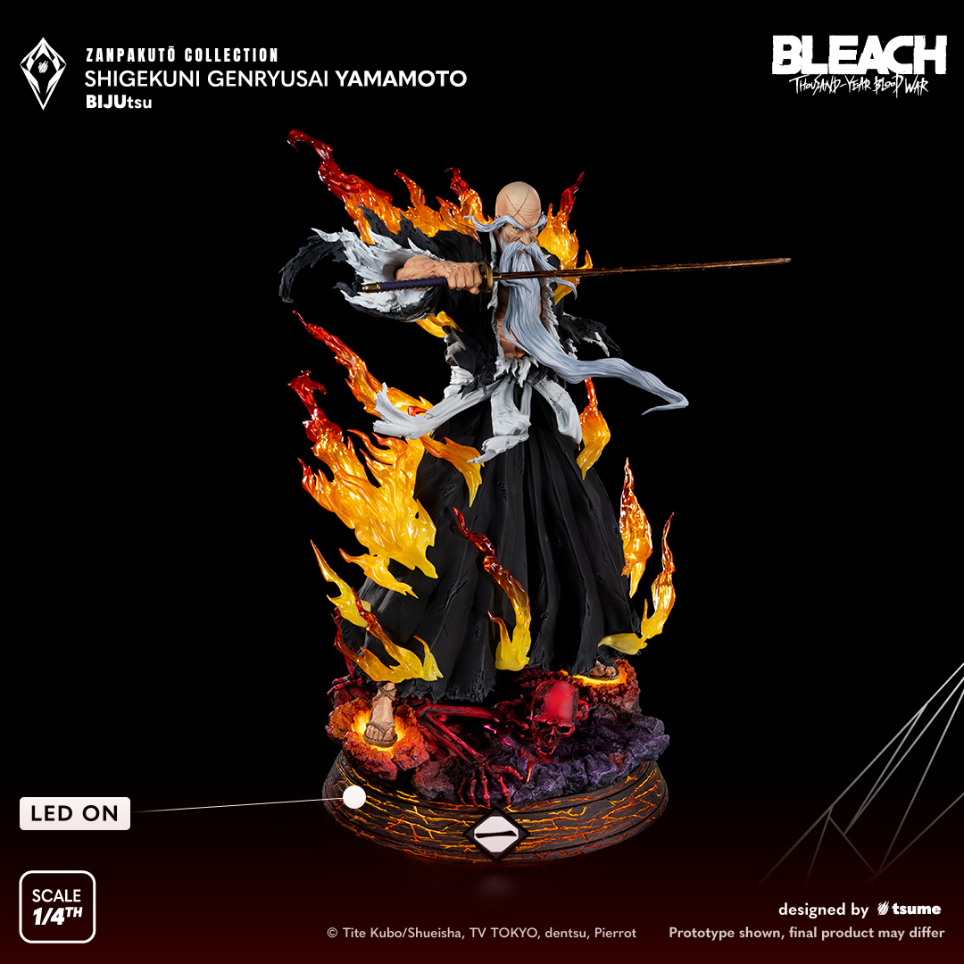 TSUME ART《BLEACH 死神》BIJUtsu - 斬魄刀典藏「山本元柳齋重國」1/4