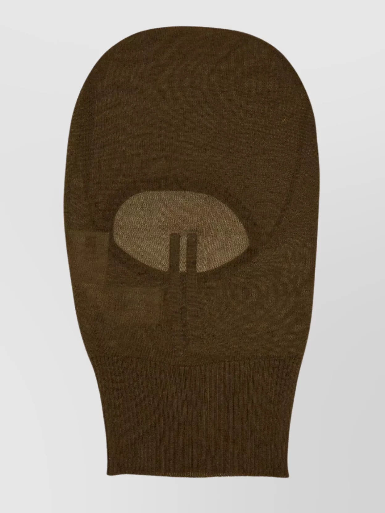 Lemaire Lambswool knitted hood for full head coverage | The