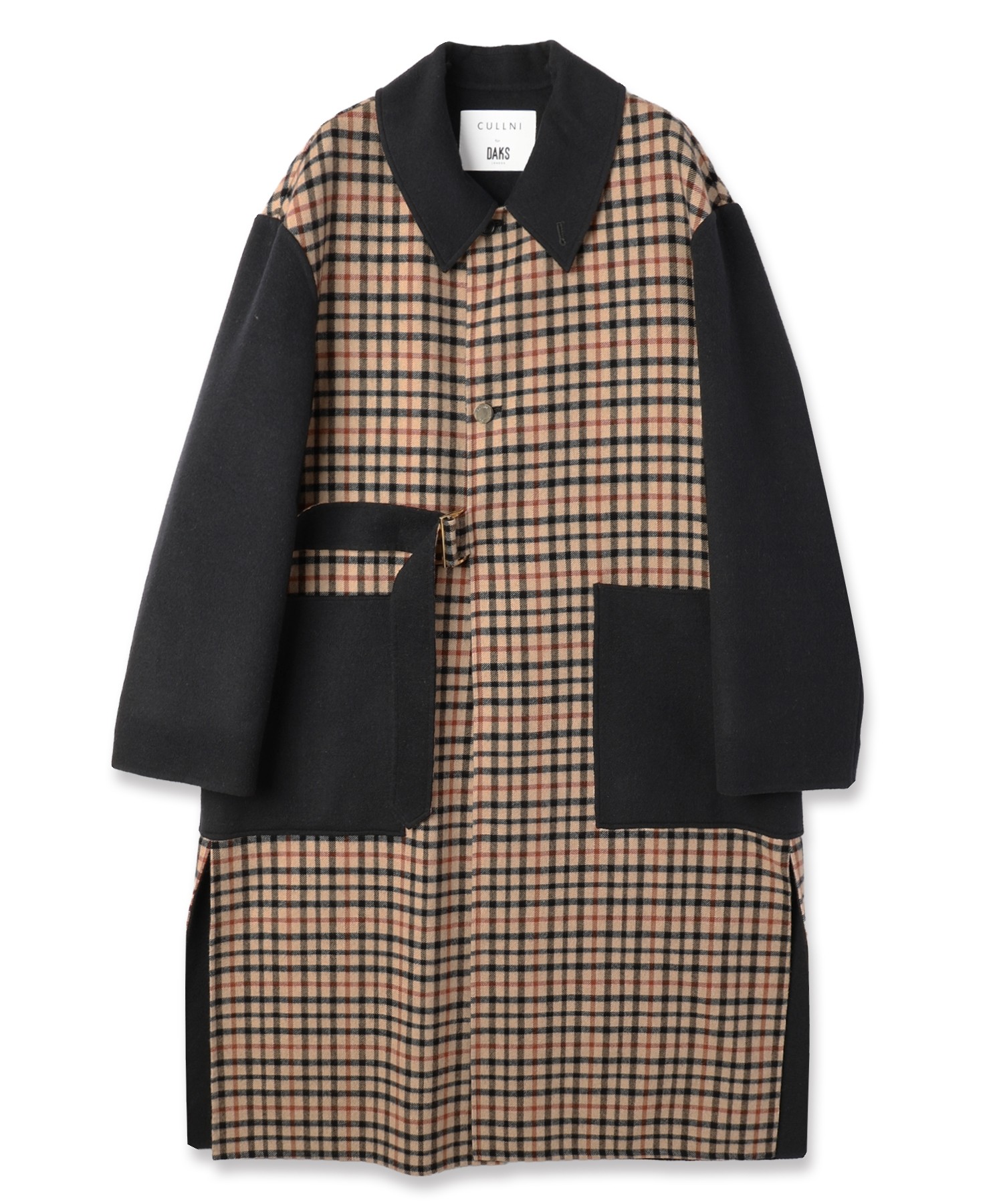 CULLNI ONLINE STORE / CULLNI for DAKS LONDON Tie Locken Long Coat