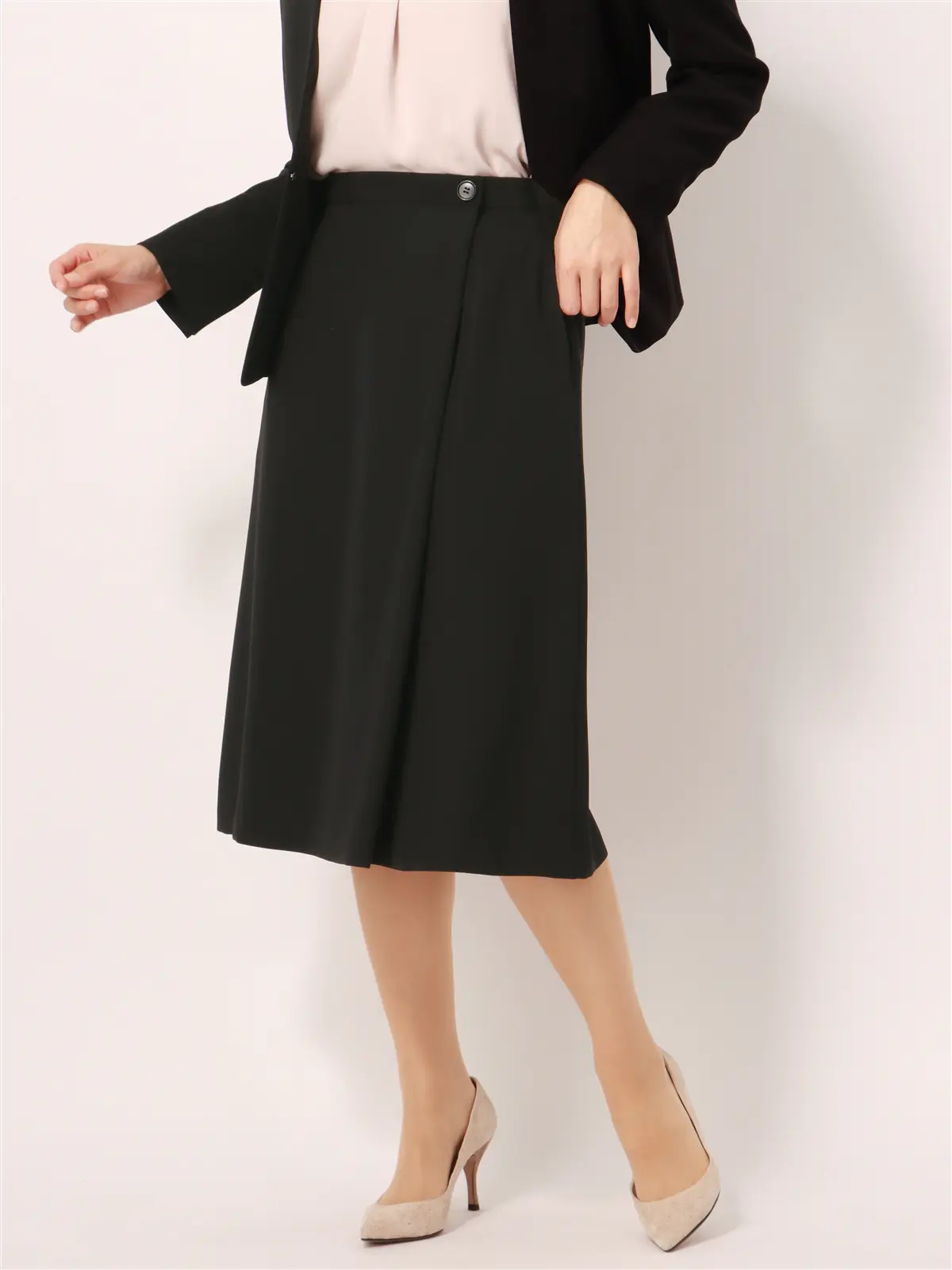 Todayful ラップスカートとセットのトラウザーズ ブラック 36 Todayful