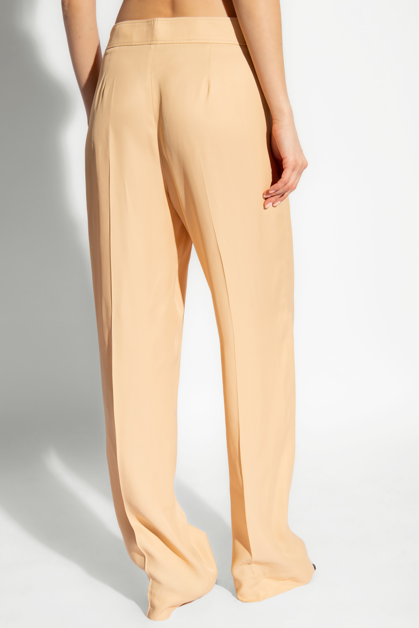 Beige Wide leg trousers JIL SANDER - Vitkac Japan