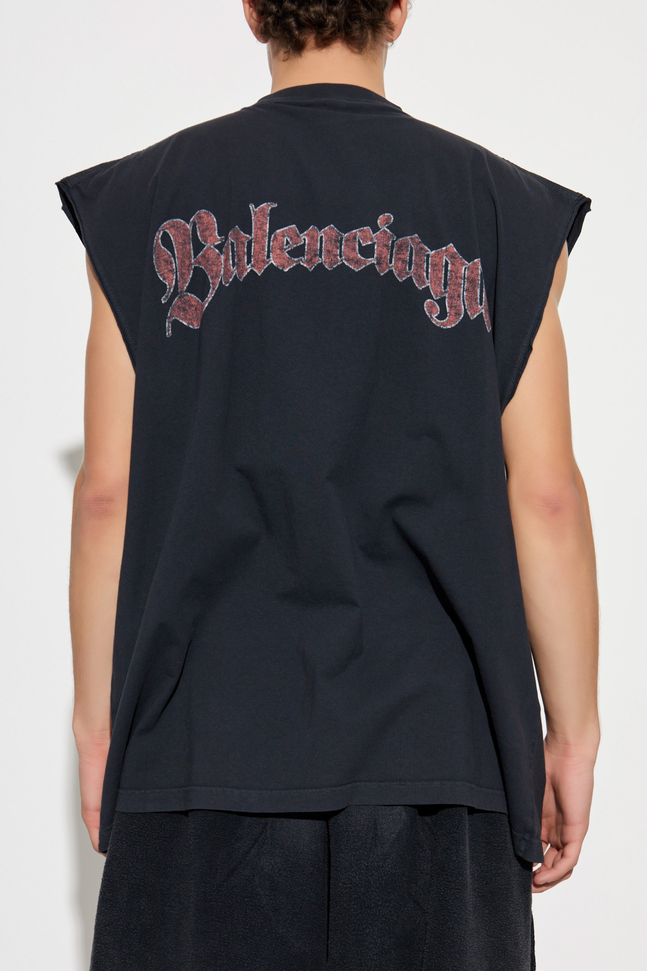 Balenciaga Sleeveless T-shirt | Men's Clothing | Vitkac
