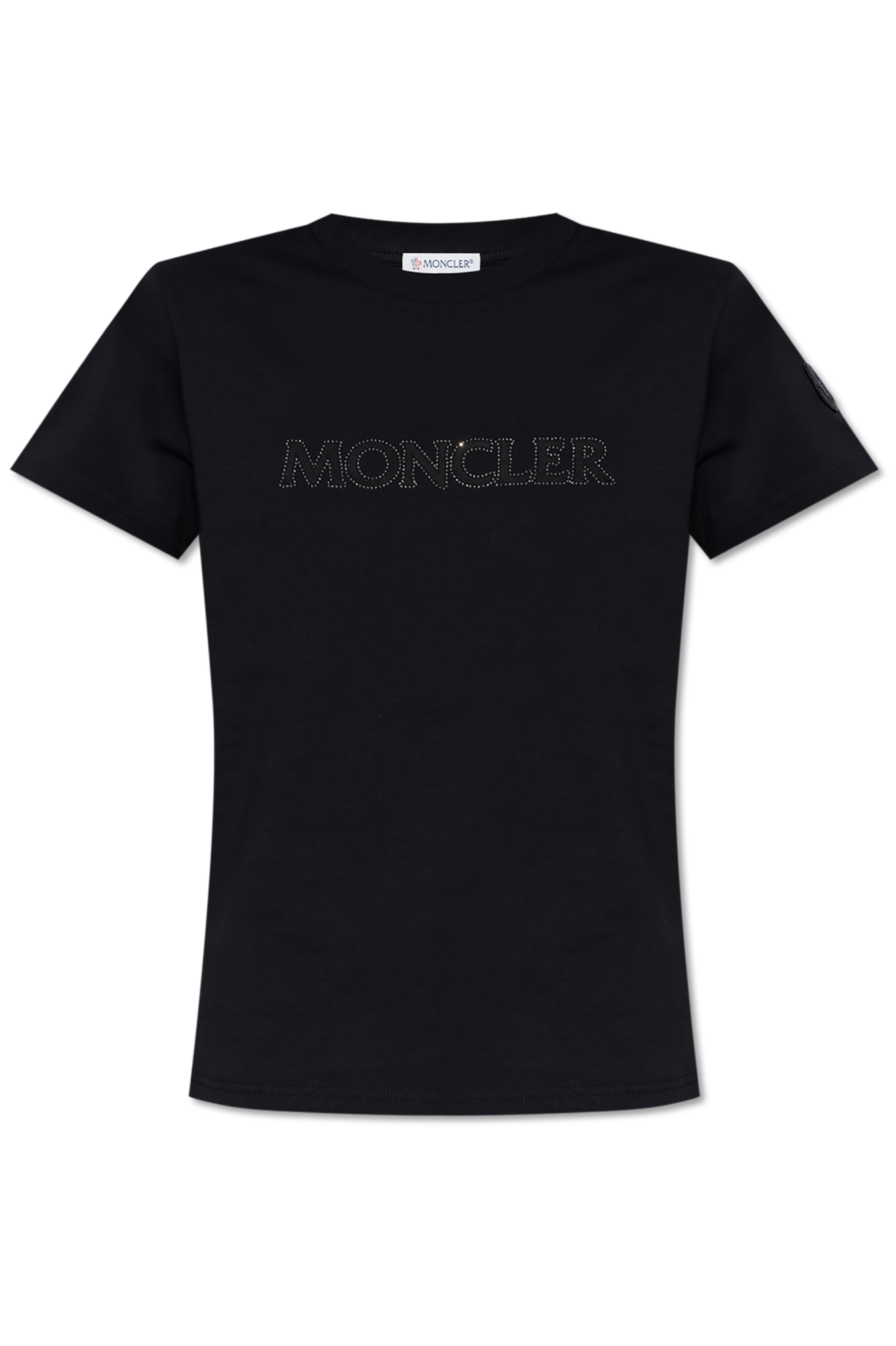 Black T-shirt with logo Moncler - Vitkac Denmark