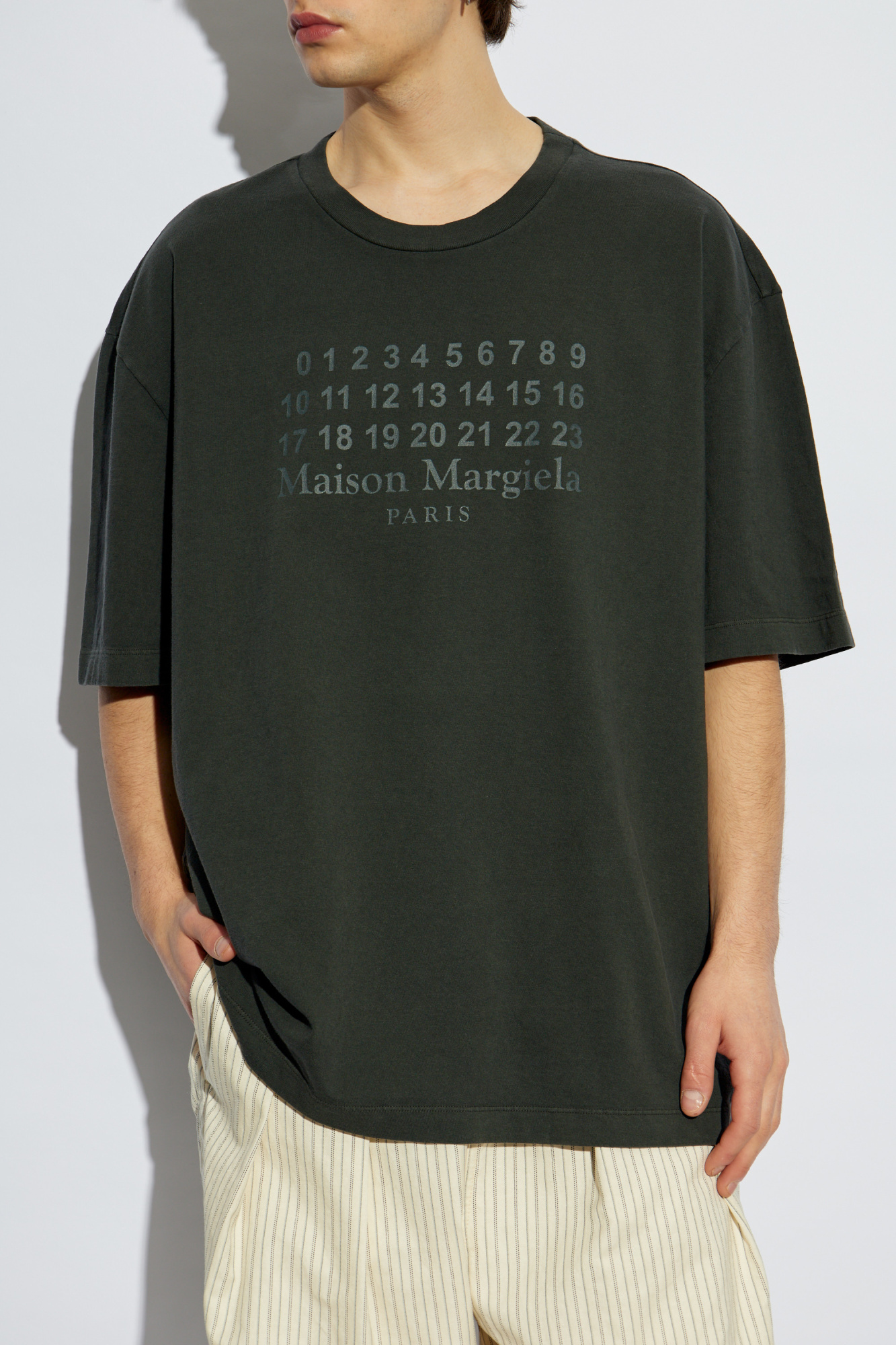 Maison Margiela T-shirt with printed logo | Men's Clothing | Vitkac