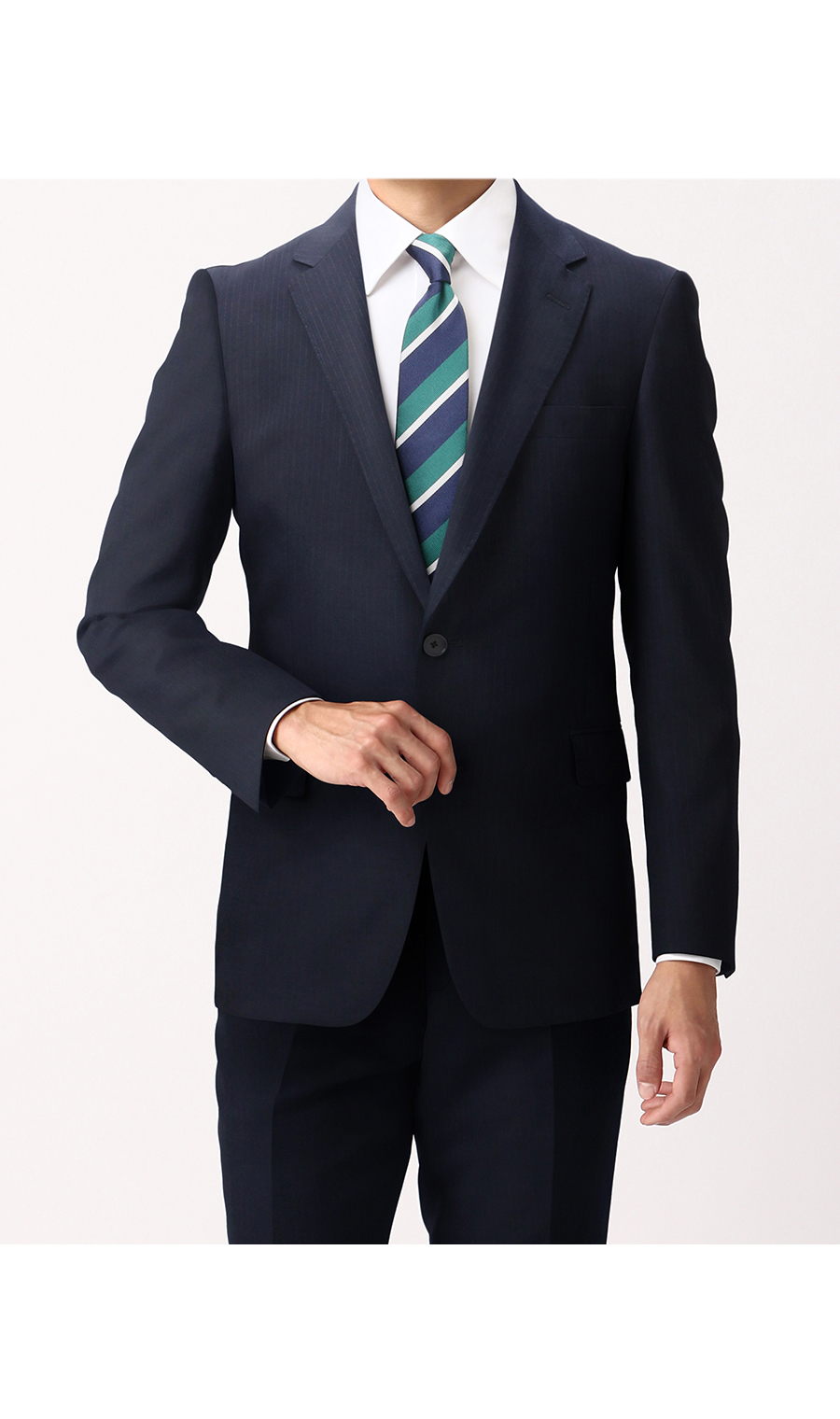 スタイリッシュスーツ《NANOTEX FABRIC》 (YPFM21118-13) | PERSON'S