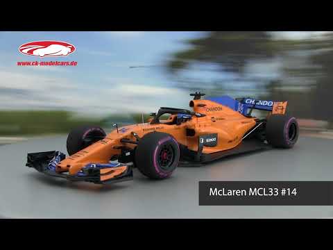 Minichamps 1:18 F. Alonso McLaren MCL33 #14 300th F1 GP Canada