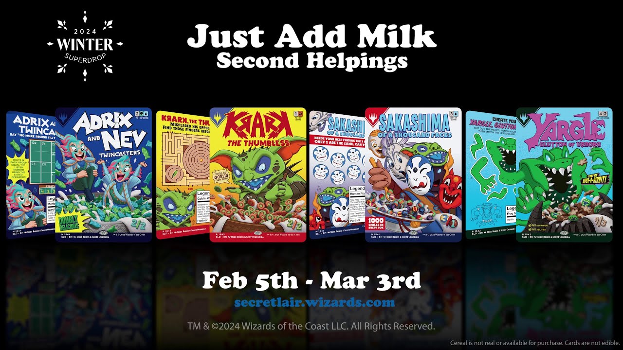 Just Add Milk: Second Helpings | Secret Lair store
