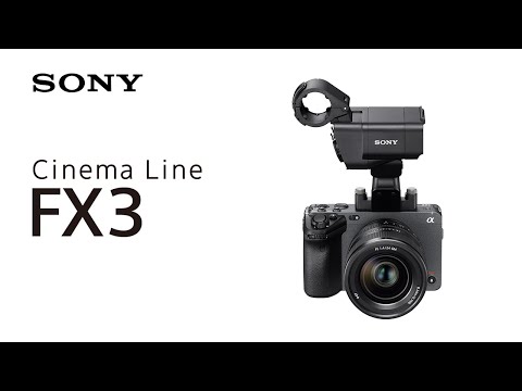 Cinema Line カメラ ILME-FX3 [ボディ単体] SONY｜ソニー 通販