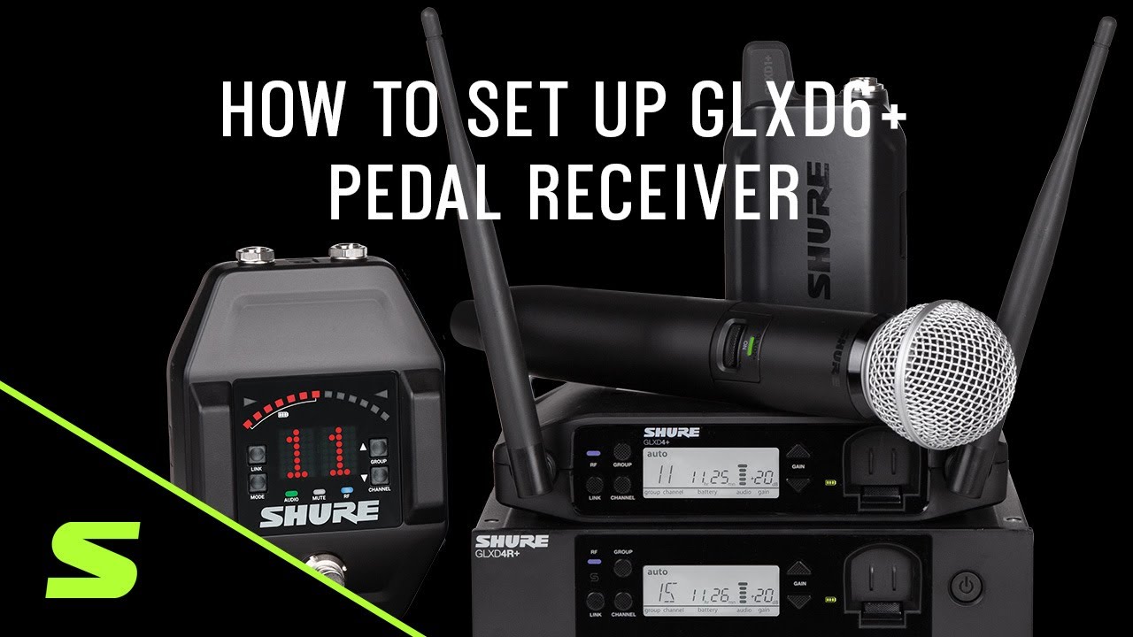 GLXD16+ - ギターペダル・ワイヤレスシステム - Shure 日本