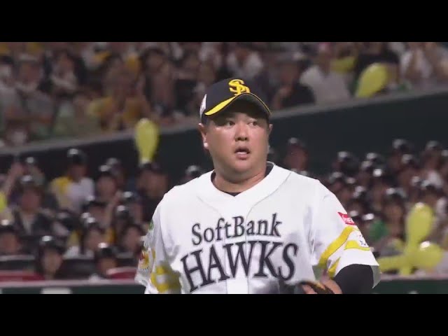 7回表】変化球を振らせた!! ホークス・津森宥紀 ピンチを招くも無失点