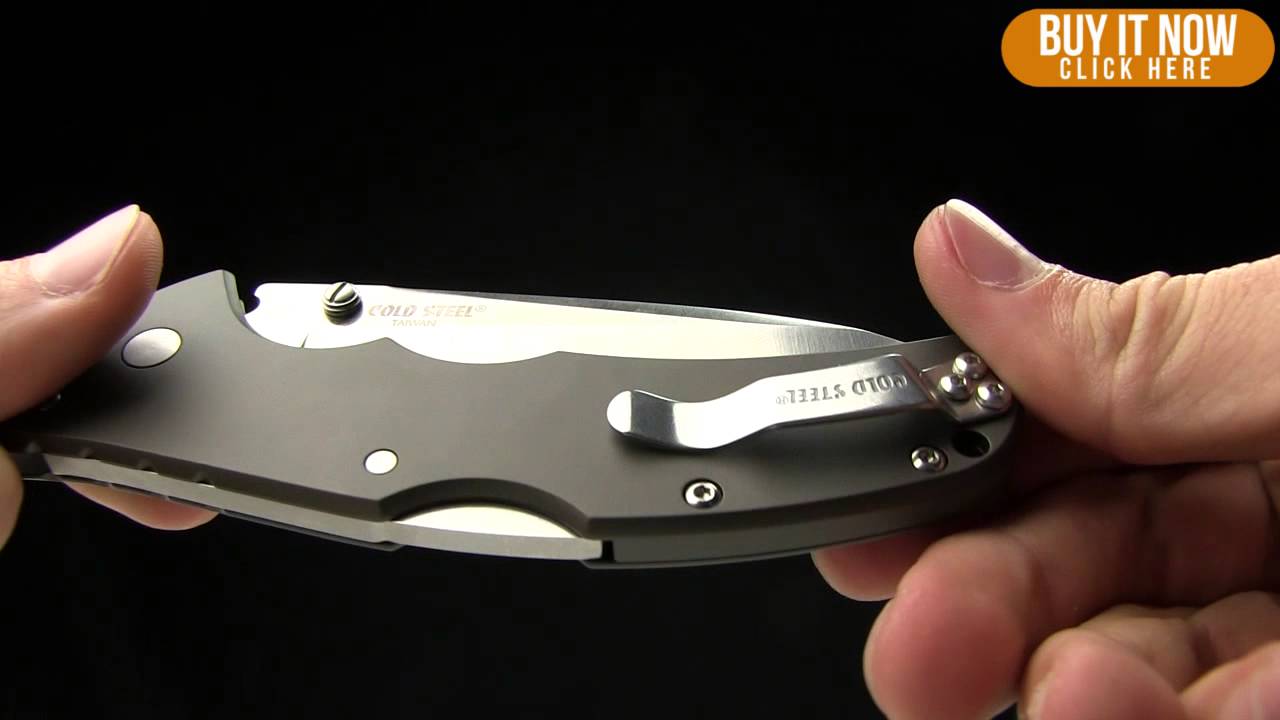 Cold Steel Code-4 Clip Point Lockback Knife (3.5