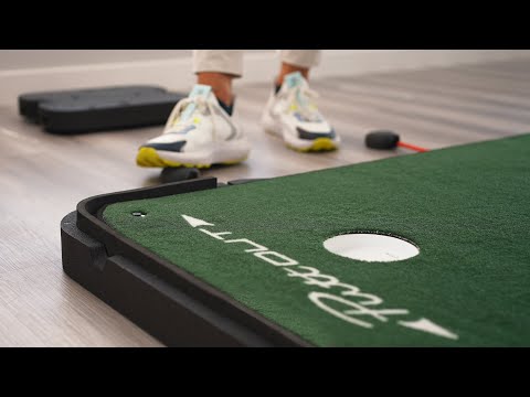 Puttout AirBreak Adjustable Putting Mat - Enhance Your Game