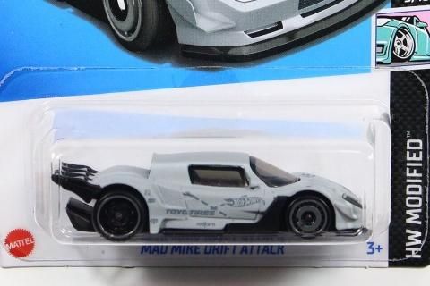 Hot Wheels 2024 #059 Mad Mike Drift Attack グレー - 【F.C.TOYS