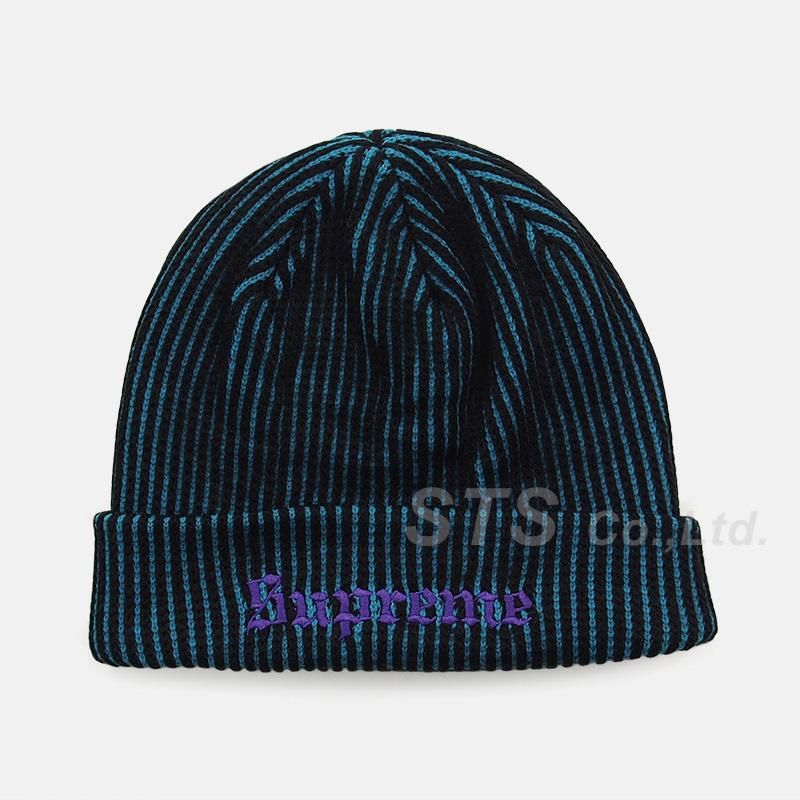 Supreme - 2-Tone Rib Beanie - UG.SHAFT