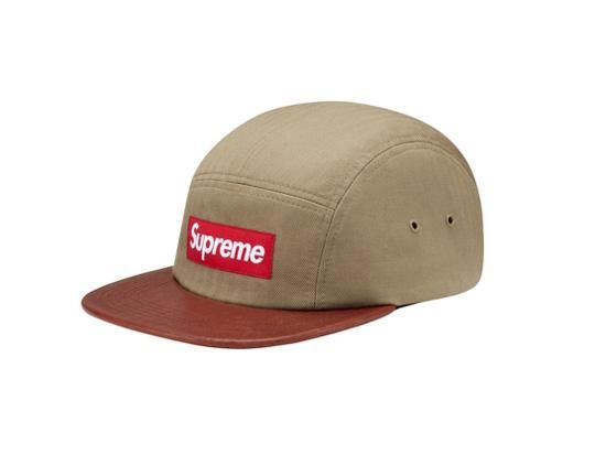 Supreme - Herringbone Leather Camp Cap - UG.SHAFT