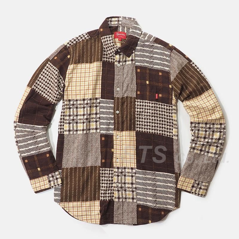 Supreme - Printed Patchwork Flannel Shirt - UG.SHAFT
