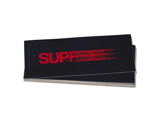 Supreme|モーションロゴステッカー|ブラック - UG.SHAFT