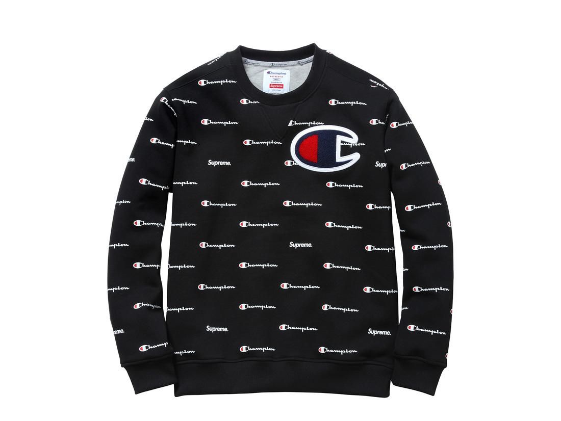 Supreme/Champion - Script Crewneck - UG.SHAFT