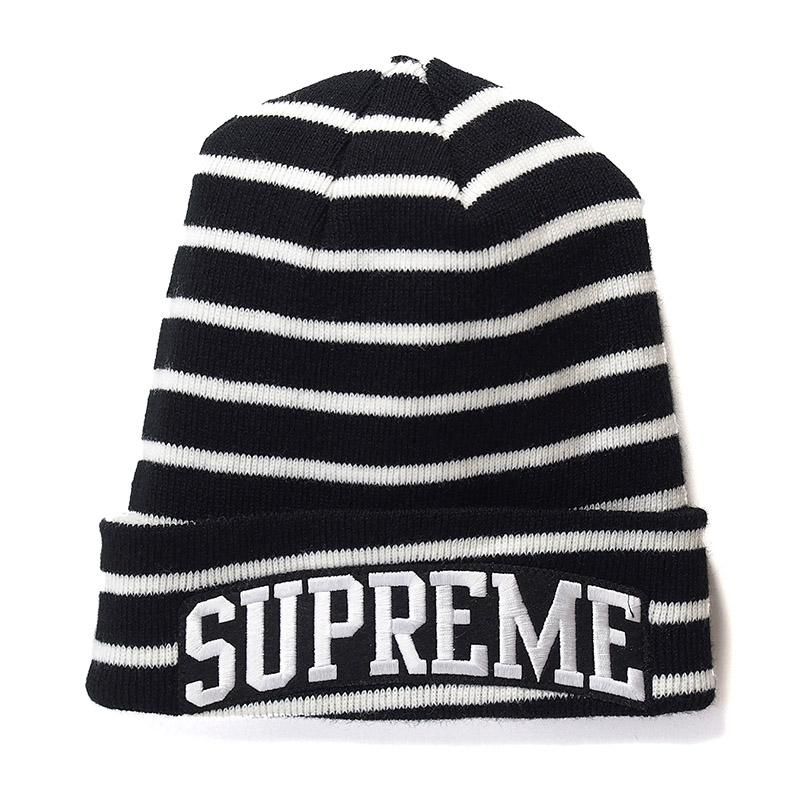 Supreme - Team Stripe Beanie - UG.SHAFT