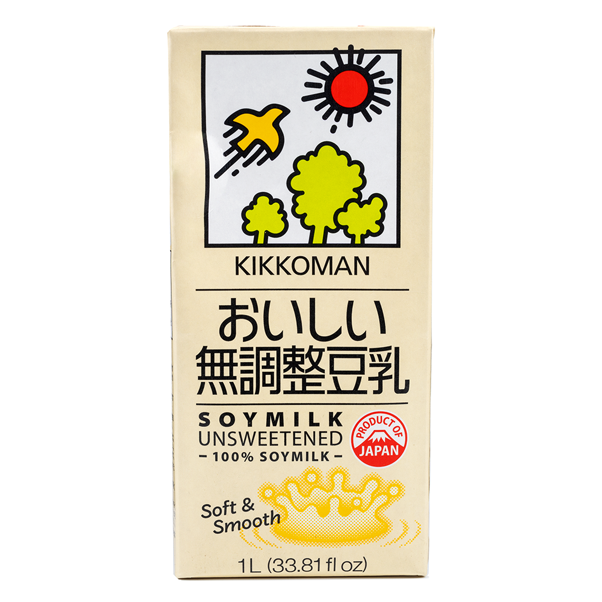 キッコーマン おいしい無調整豆乳 1L 33.81 fl.oz - Weee!
