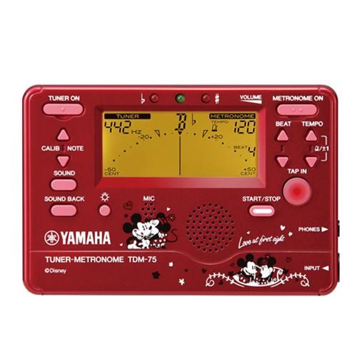 数量限定 ヤマハ チューナー＆メトローム TDM-75DMN2 ミッキー＆ミニー