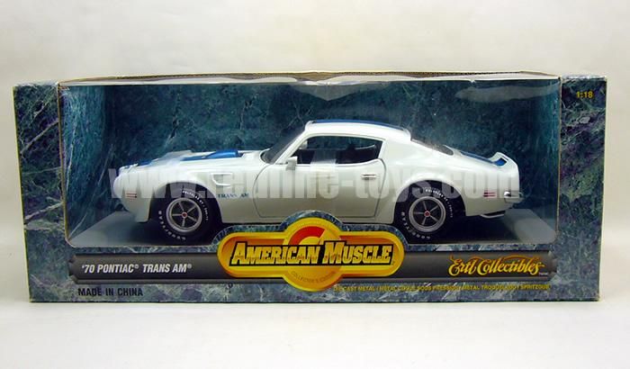 アーテル '70 ポンティアック トランザム White 1:18 - レッドライン